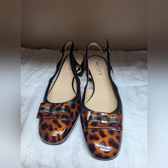 Sesto Meucci Tortoise Shell Slingbacks. Excellent condition. Size 8N - Picture 4 of 7